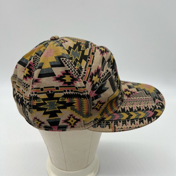 21 Men Hat Cap Strap Back Aztec Southwestern Abstract Design - Picture 4 of 13